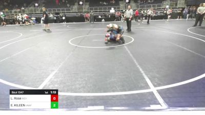 140 lbs Final - Levi Rose, Webb City Youth Wrestling vs Evan KILEEN, Unaffiliated