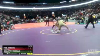 175-4A Champ. Round 1 - Sebastian Freeman, Pueblo East vs Max Johnson, Evergreen