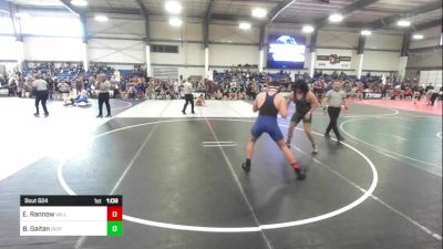 215 lbs Quarterfinal - Enrique Rannow, Valley Christian HS vs Bobby Gaitan, Independent