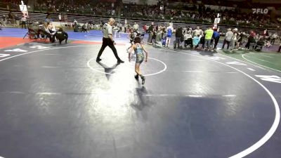 60 lbs Quarterfinal - Vander Zimmerman, Triumph Trained vs Royce Rohel, Iron Horse