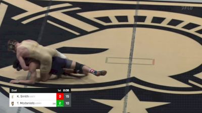 149 lbs Dual - Trae McDaniel, Army vs Kaemen Smith, Navy