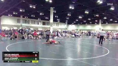 132 lbs Placement Matches (16 Team) - Oscar Hinojos, Eaglecrest Raptors vs Gino Stewart, Perry Meridian Blue