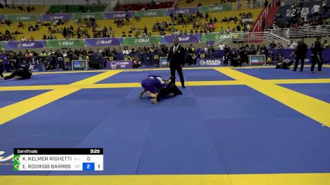 KAIKE KELMER RIGHETTI LUIZ vs ERIK RODRIGO BARROS BENSON 2024 Brasileiro Jiu-Jitsu IBJJF