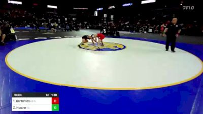 106 lbs Round Of 32 - Tanner Bartonico, Liberty (NC) vs Zachary Hoover, Laguna Creek (SJ)