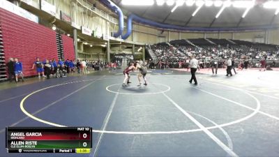 B 138 lbs Champ. Round 1 - Allen Riste, Cle Elum-Roslyn vs Angel Garcia, Highland