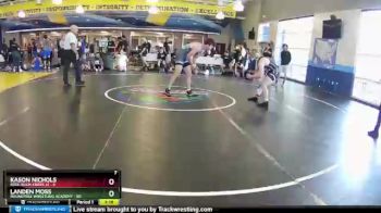 182 lbs Round 3 (8 Team) - Landen Moss, Roundtree Wrestling Academy vs Kason Nichols, Free-Buch-Creek #1