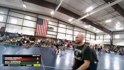 49 lbs Cons. Round 3 - Xander Merkley, Uintah Wrestling vs Beau Sorenson, Ravage Wrestling Club