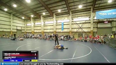 94 lbs Round 1 (6 Team) - Nolan Carlson, UTAH vs Mason Ekle, ALASKA