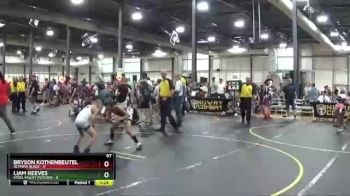67 lbs Round 2 (6 Team) - Liam Reeves, Steel Valley Psychos vs Bryson Kothenbeutel, Olympia Black