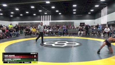 90 lbs Round 2 (8 Team) - Dominic Cordero, Team 922 (OH-PA) vs Sam Adams, Junior Terps Xtreme (MY)