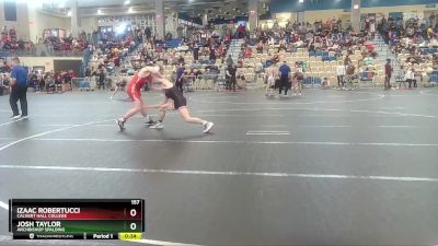 157 lbs Cons. Round 4 - Josh Taylor, Archbishop Spalding vs Izaac Robertucci, Calvert Hall College