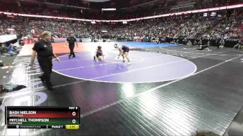 D3-195 lbs Semifinal - Mitchell Thompson, Kewaunee vs Bash Nielson, Boyceville