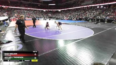 D3-195 lbs Semifinal - Mitchell Thompson, Kewaunee vs Bash Nielson, Boyceville