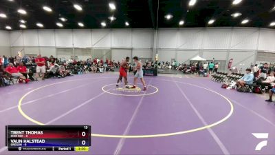 220 lbs Round 3 (8 Team) - Trent Thomas, Ohio Red vs Vaun Halstead, Oregon