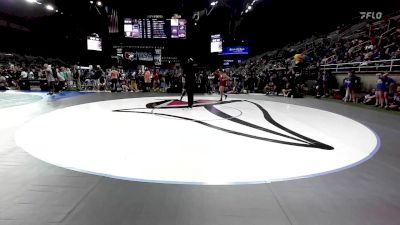 100 lbs Cons 32 #2 - Katelynn Widner, Oklahoma vs Zoey Haney, Missouri