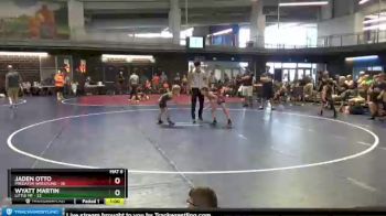 55 lbs Round 6 (10 Team) - Wyatt Martin, Little MF vs Jaden Otto, Predator Wrestling