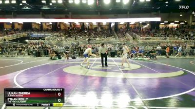 1A 113 lbs Champ. Round 1 - Ethan Reilly, The First Academy vs Lukah Zherka, Aubrey Rogers