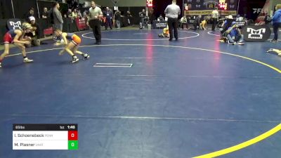 65 lbs Round Of 16 - Ian Schoenebeck, Pennsbury vs Marco Plasner, UnAttached