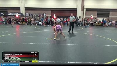 78 lbs Cons. Round 2 - Gabe Nettleton, Arlington Wrestling Club vs Madden Goodman, Spatola Wrestling