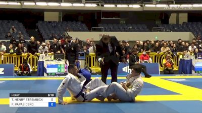 THOMAS HENRY STREMBICKYJ vs FRANCISCO PAPASIDERO 2021 World Jiu-Jitsu IBJJF Championship