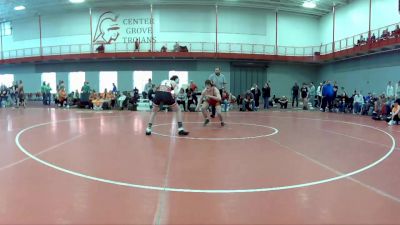 138 lbs Cons. Round 3 - Douglas Stofleth, Mater Dei Wrestling Club vs Levi Knoth, Rensselaer BWC