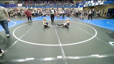 70 lbs Rr Rnd 3 - Jake Potts, Wagoner Takedown Club vs Johnathon Primeaux, Henryetta Knights Wrestling Club