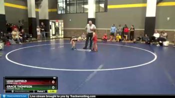 58 lbs Placement - Leah Hatfield, Grand View vs Gracie Thompson, Chasing Titles