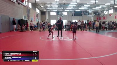 59 lbs Round 1 - Tony Hernandez, 208 Badgers vs Adrian Kanownik, Boise Youth