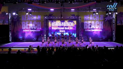 Hagerstown Heat All Stars - Red "Fury" [2024 L3 Senior - D2 Day 2] 2024 ACDA Reach the Beach Cheer Grand Nationals