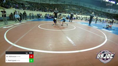 46 lbs Round Of 32 - Wyatt Adkisson, Division Bell Wrestling vs Ty Rodriguez, Noble Takedown Club