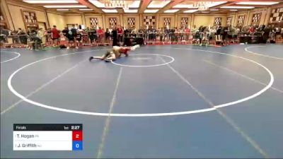 195 lbs Final - Tucker Hogan, Pa vs Justin Griffith, Nj