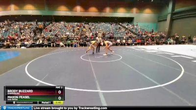 150 lbs Cons. Round 4 - Mason Feasel, Oak Ridge vs Brody Buzzard, Harrisburg