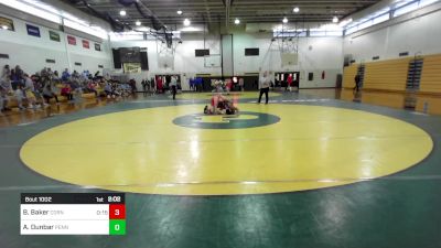 174C lbs Rr Rnd 1 - Benny Baker, Cornell vs Aurelius Dunbar, Penn State