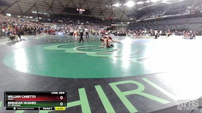 3A 182 lbs Cons. Semi - Brendan Hughes, Mt. Spokane vs William Caretto, Yelm