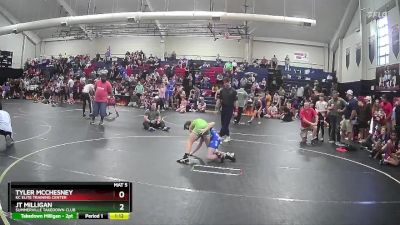 108 lbs Round 1 - Jt Milligan, Summerville Takedown Club vs Tyler McChesney, KC Elite Training Center