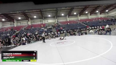 78 lbs Placement (16 Team) - Robinson Zukeran, Utah Gold vs Nixon Hunt, Idaho 1