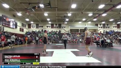 120 lbs Round 2 - Rigo Bobadilla, Clarion-Goldfield-Dows vs Dalton Leffler, Fennimore