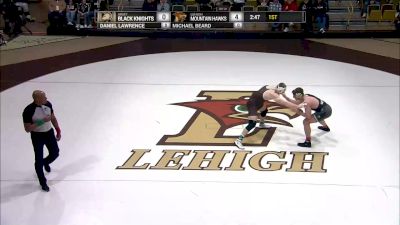 197 lbs - Michael Beard, Lehigh vs Daniel Lawrence, Army