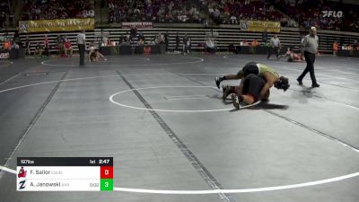 197 lbs Round Of 64 - Frank Sailor, California State - Northridge vs Anthony Janowski, Akron