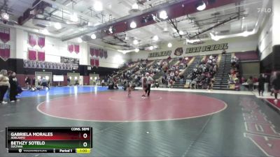 100 lbs Cons. Semi - Gabriela Morales, Adelanto vs Bethzy Sotelo, Sultana