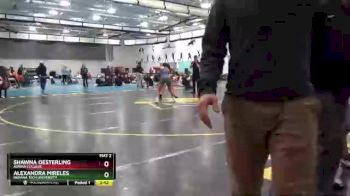 136 lbs 5th Place Match - Shawna Oesterling, Adrian College vs Alexandra Mireles, Indiana Tech University