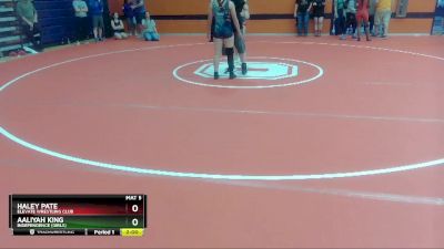 144 lbs Round 1 - Haley Pate, Elevate Wrestling Club vs Aaliyah King, Independence (Girls)