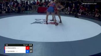138 lbs Placement - Gianna Dibenedetto, SAWA vs Zitlali Sarmiento, LAWA