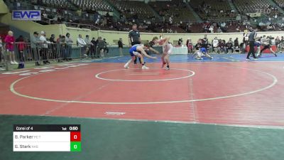 113 lbs Consi Of 4 - Blake Parker, PC Takedown vs Gage Stark, Newcastle Wrestling