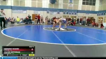 150 lbs Round 3 (4 Team) - Colter Heffernan, Brownsburg vs Anthony Hughes, Mater Dei