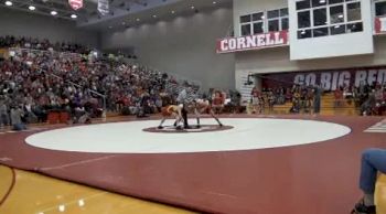 125 lbs match Frank Perelli Cornell vs. Brandon Jones Iowa State