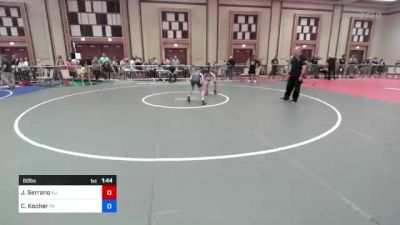 82 lbs Consi Of 4 - Joel Serrano, Nj vs Calvin Kocher, Pa