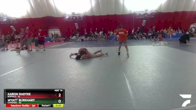 138-139 B Round 2 - Aaron Radtke, Buffalo vs Wyatt Burkhart, Cameron