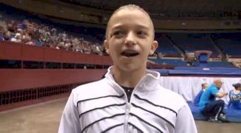 All Around Champion in Level 9, Eileen Imbus of Aerial Athletics