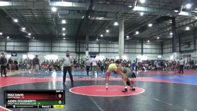 113 lbs Cons. Round 3 - Aiden Dougherty, Great Neck Wrestling Club vs Max Davis, Unattached